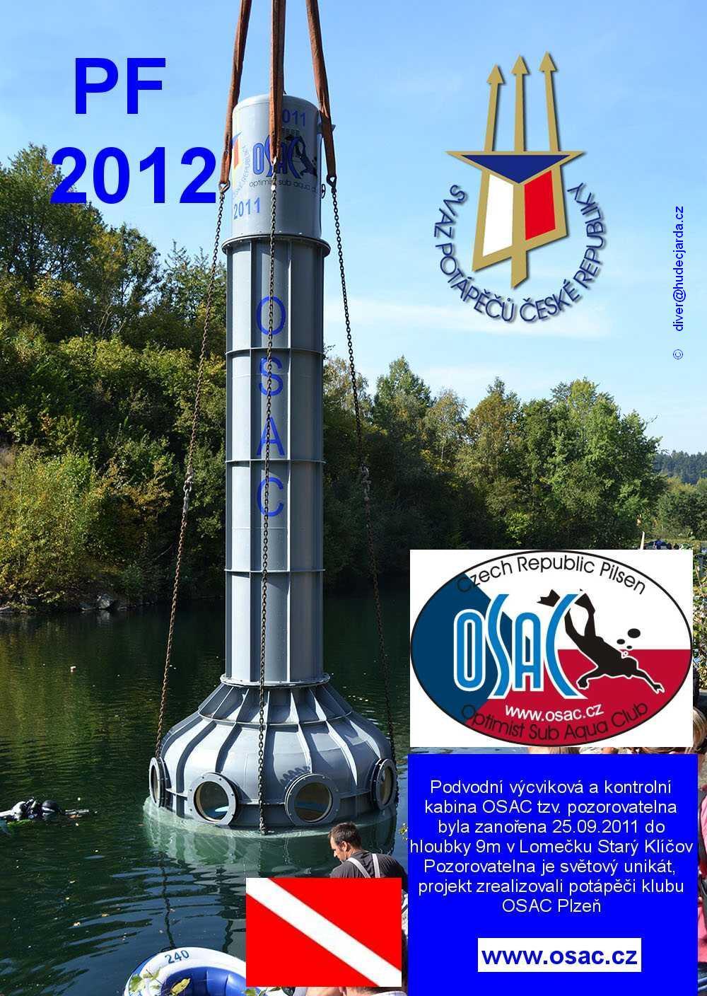 Právě si prohlížíte Pojeďte na Silvestrovský ponor OSAC:  31.12.2011 Lomeček