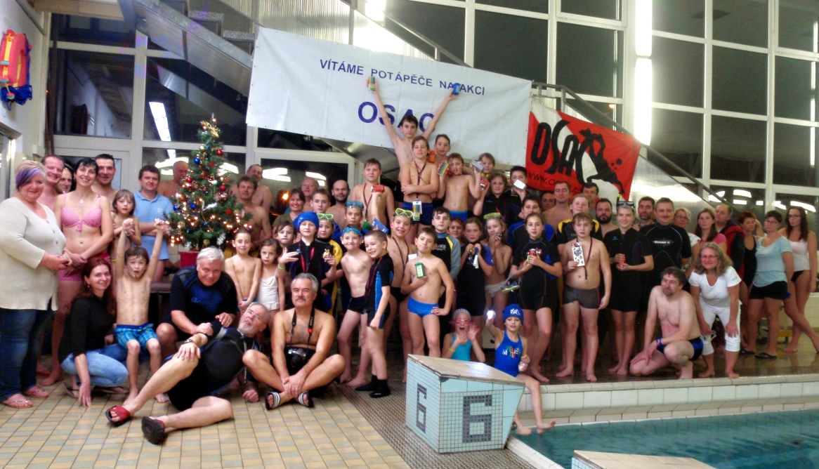 Právě si prohlížíte OSAC Plzeň vánoční bazén 18.12.2015