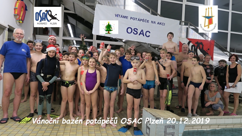 Právě si prohlížíte Vánoční bazén potápěčů OSAC s dárky pod vodou 20.12.2019